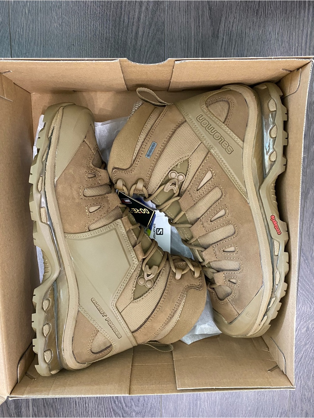Salomon Quest 4D GTX Advanced  (Kangaroo) size 10 DS